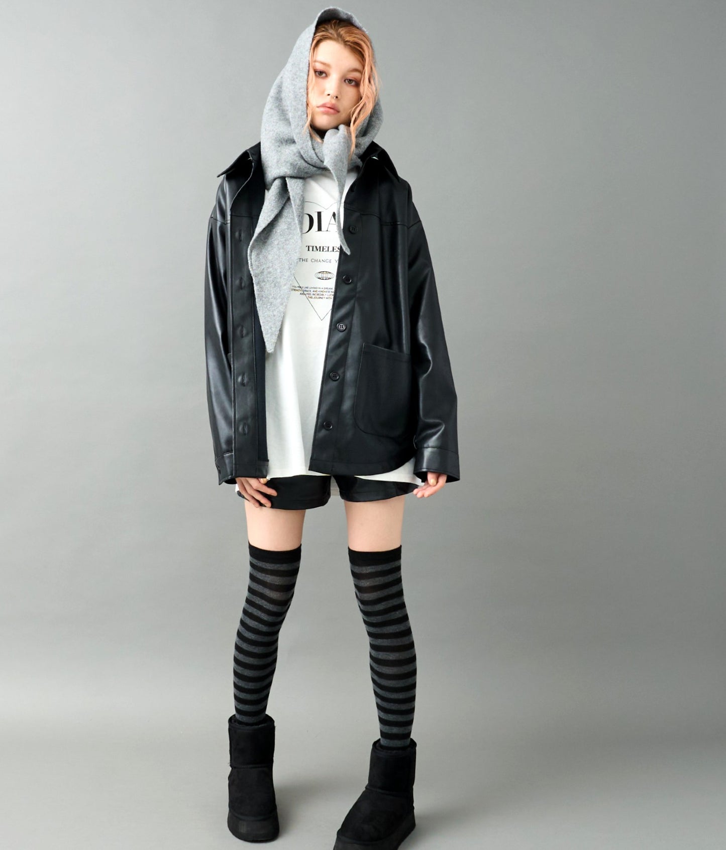 モチモチニット スカーフ 799-9359