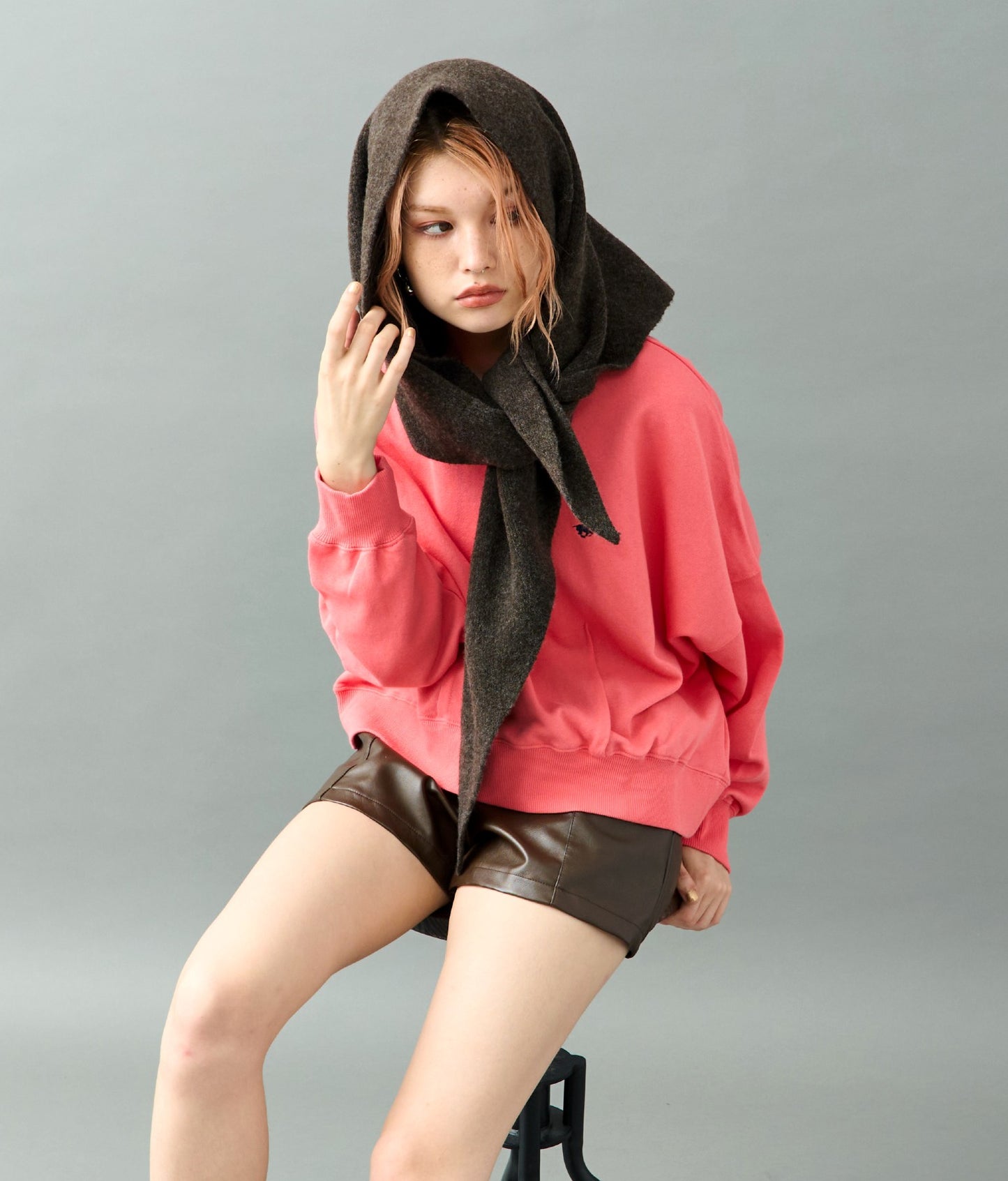 モチモチニット スカーフ 799-9359