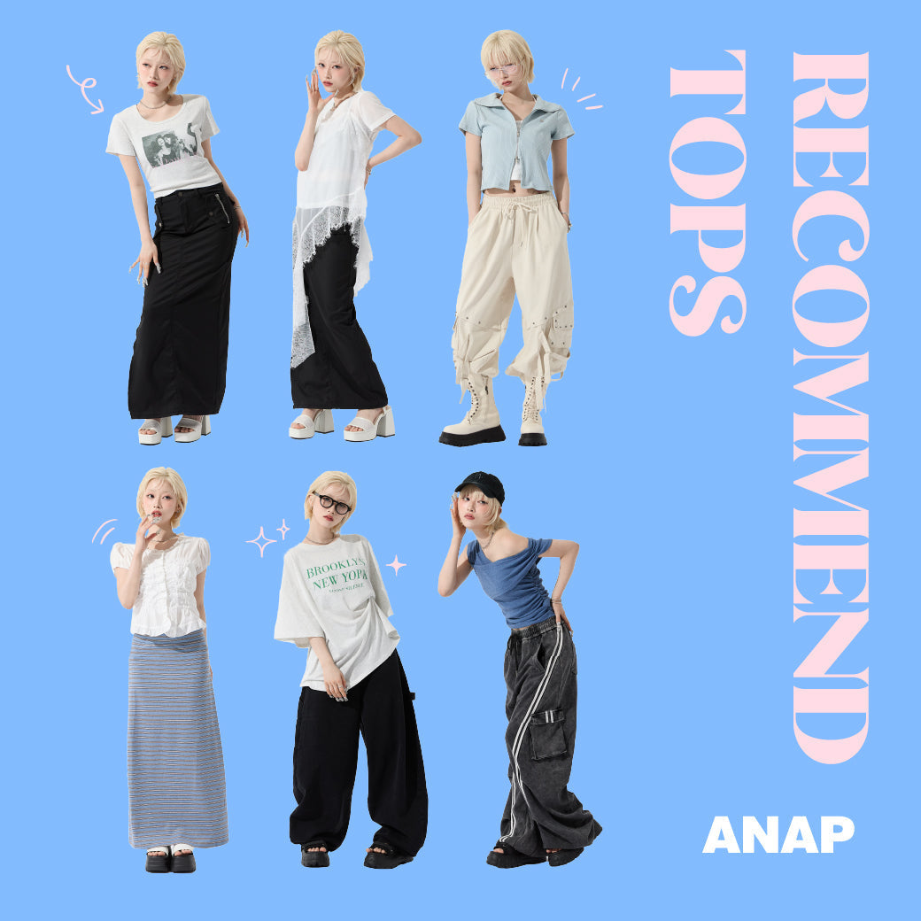 【7/30(木)12:00∼】ANAP レコメンドトップス
