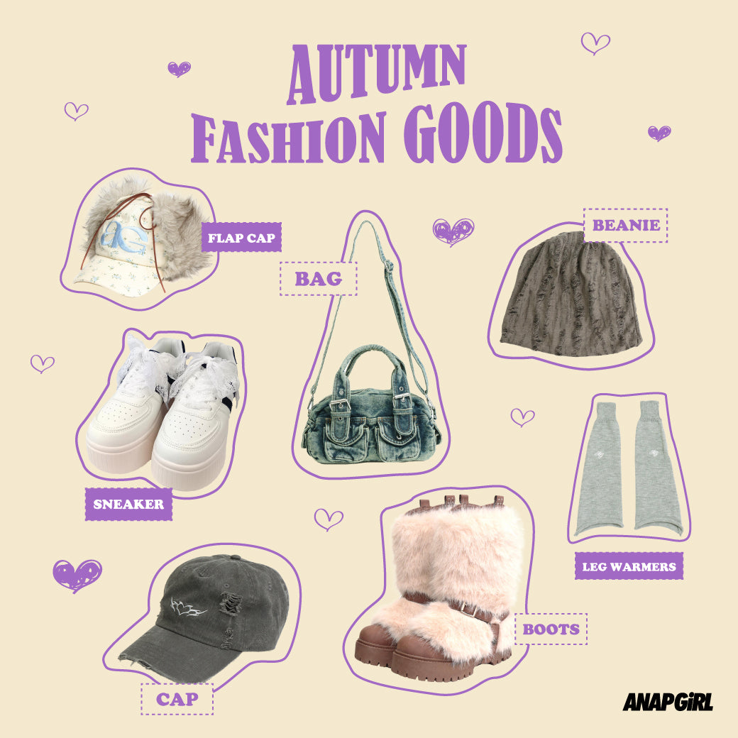 AUTUMN FASHION GOODS ＜ ANAP GiRL ＞