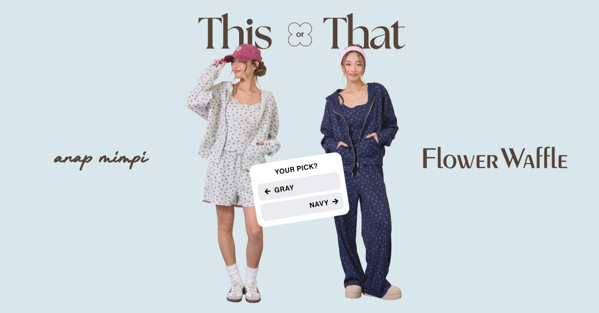 This or That FLOWER WAFFLE