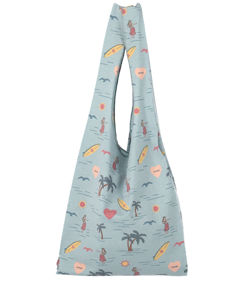 MIMPIロゴ入り総柄マルシェバッグ 859-5394