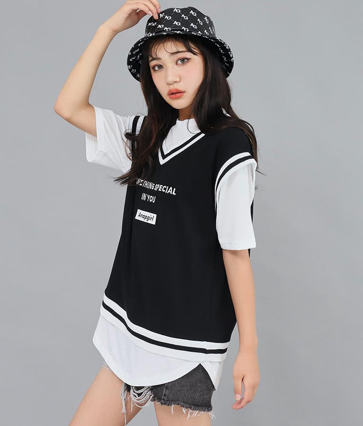 フェイクレザーモノグラムバケットハット 919-6958