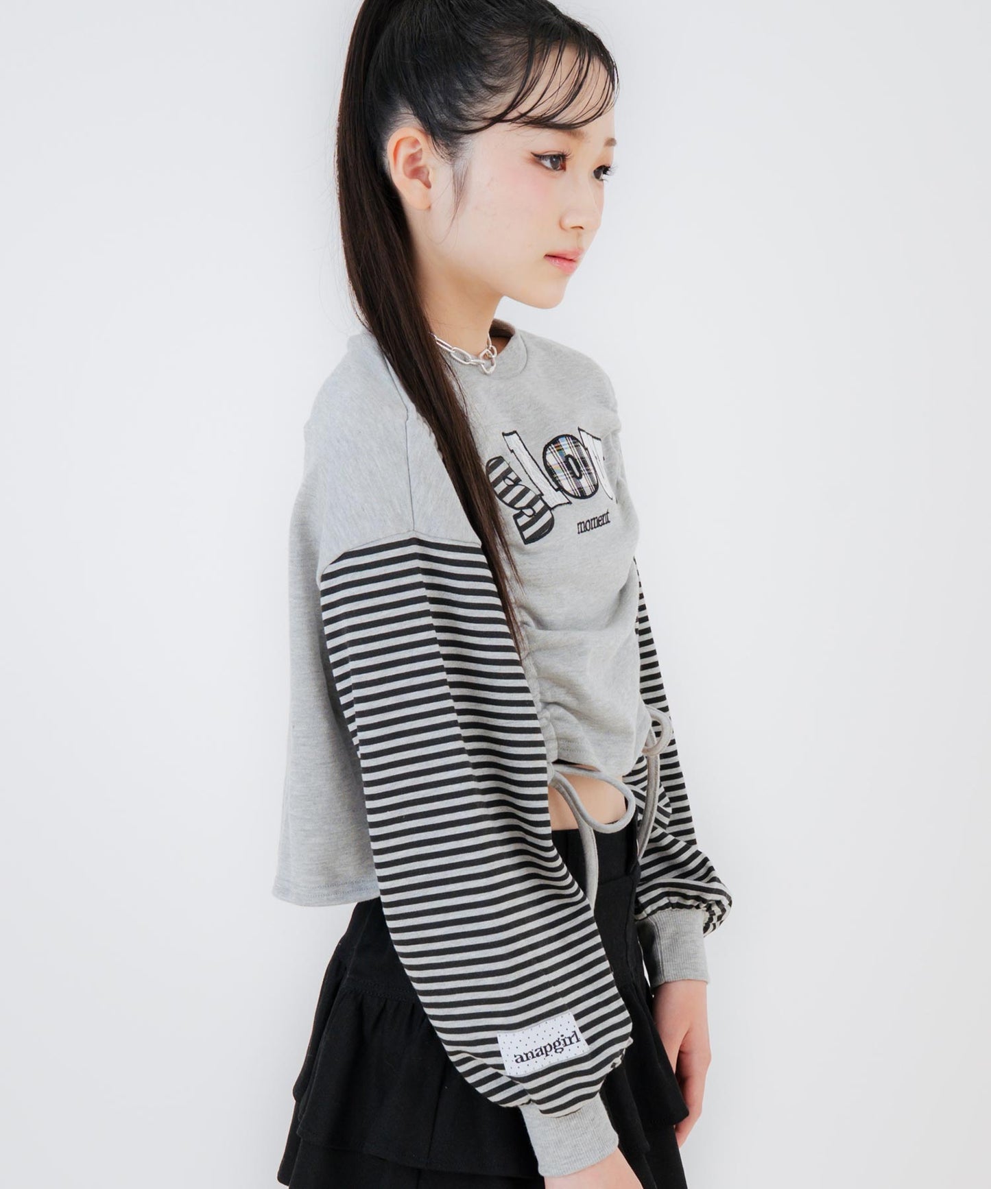 ランダムワッペン 前シャーリング スウェット 913-7880