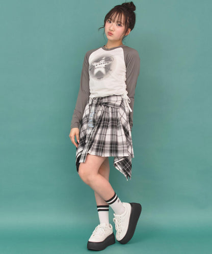 ブラック(Sサイズ着用/身長：約149cm)