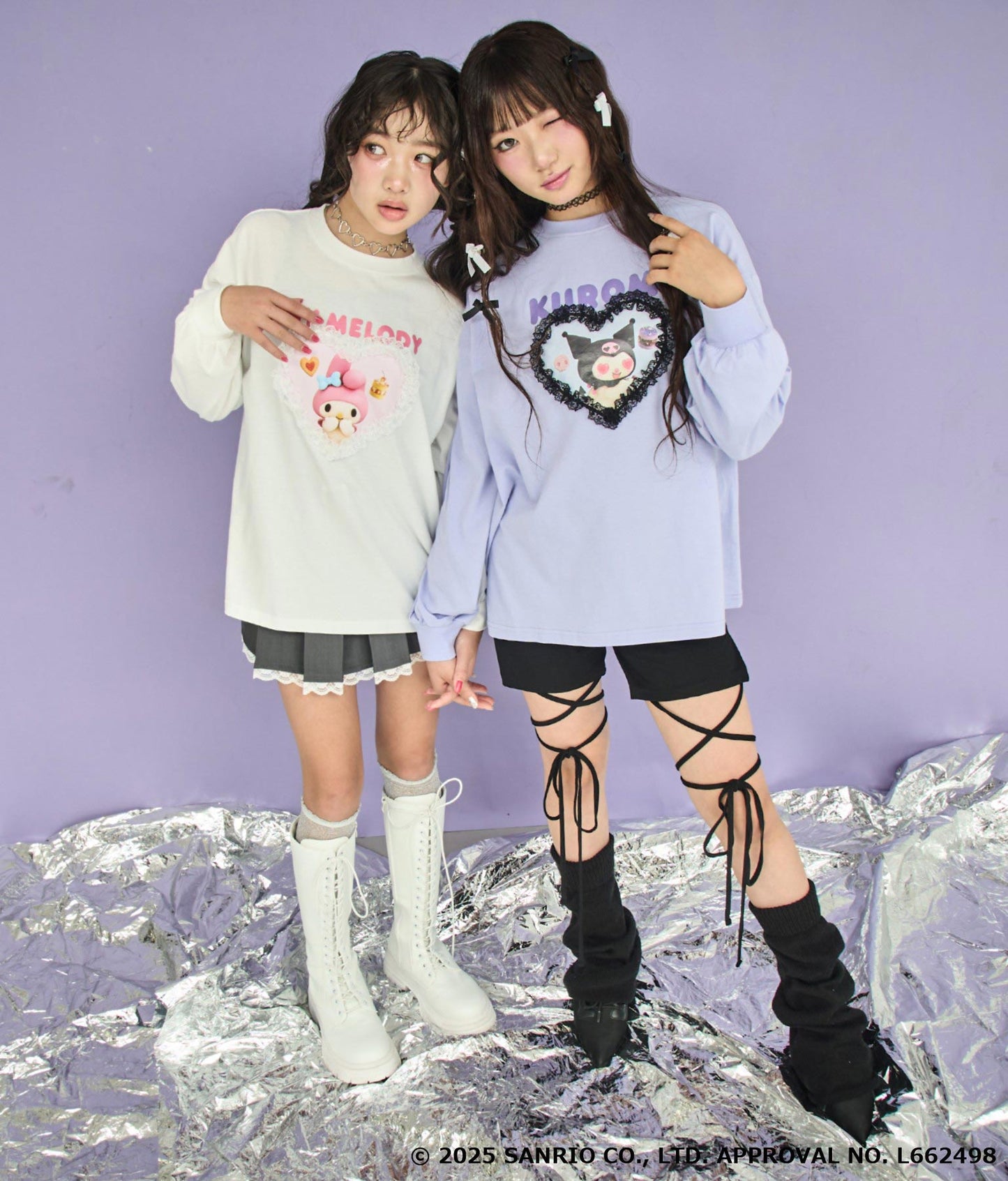 ホワイト/143cm(Sサイズ着用)