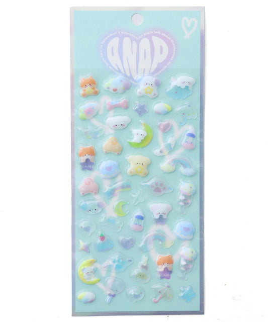 わんこ ぷっくりシール 429-3637