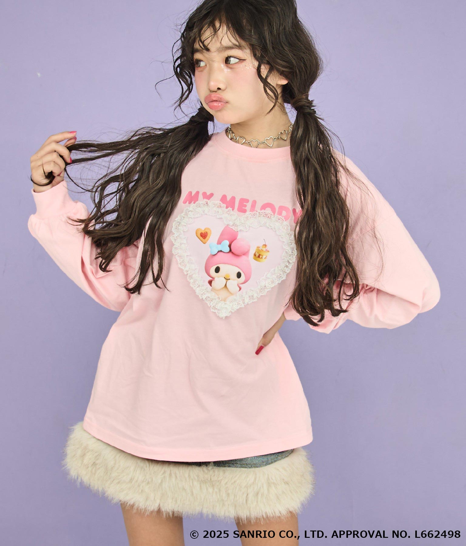 ライトピンク/143cm(Sサイズ着用)