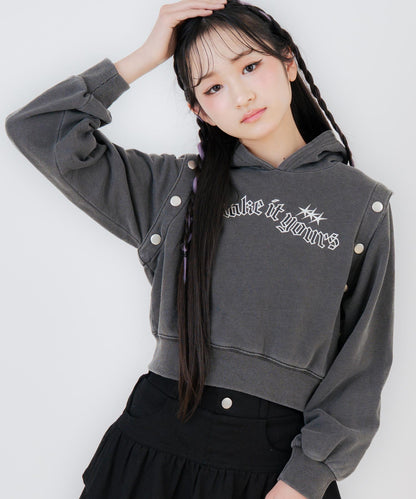 アッシュブラック/150cm(Sサイズ着用)