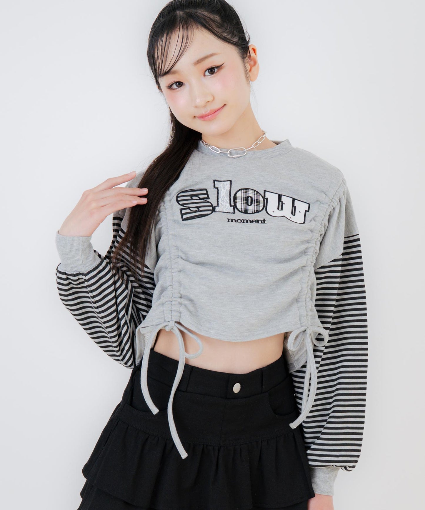 グレー/150cm(Sサイズ着用)