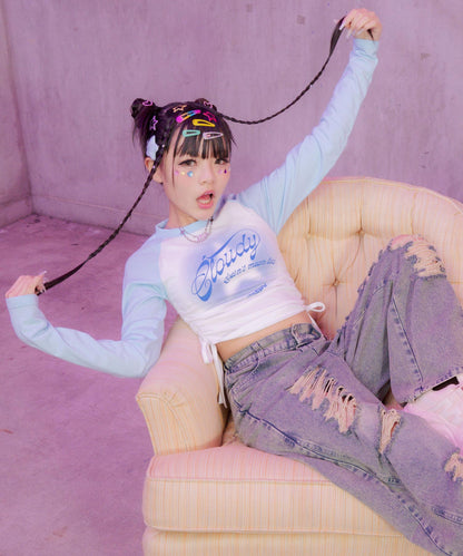 ライトブルー/146cm(Sサイズ着用)