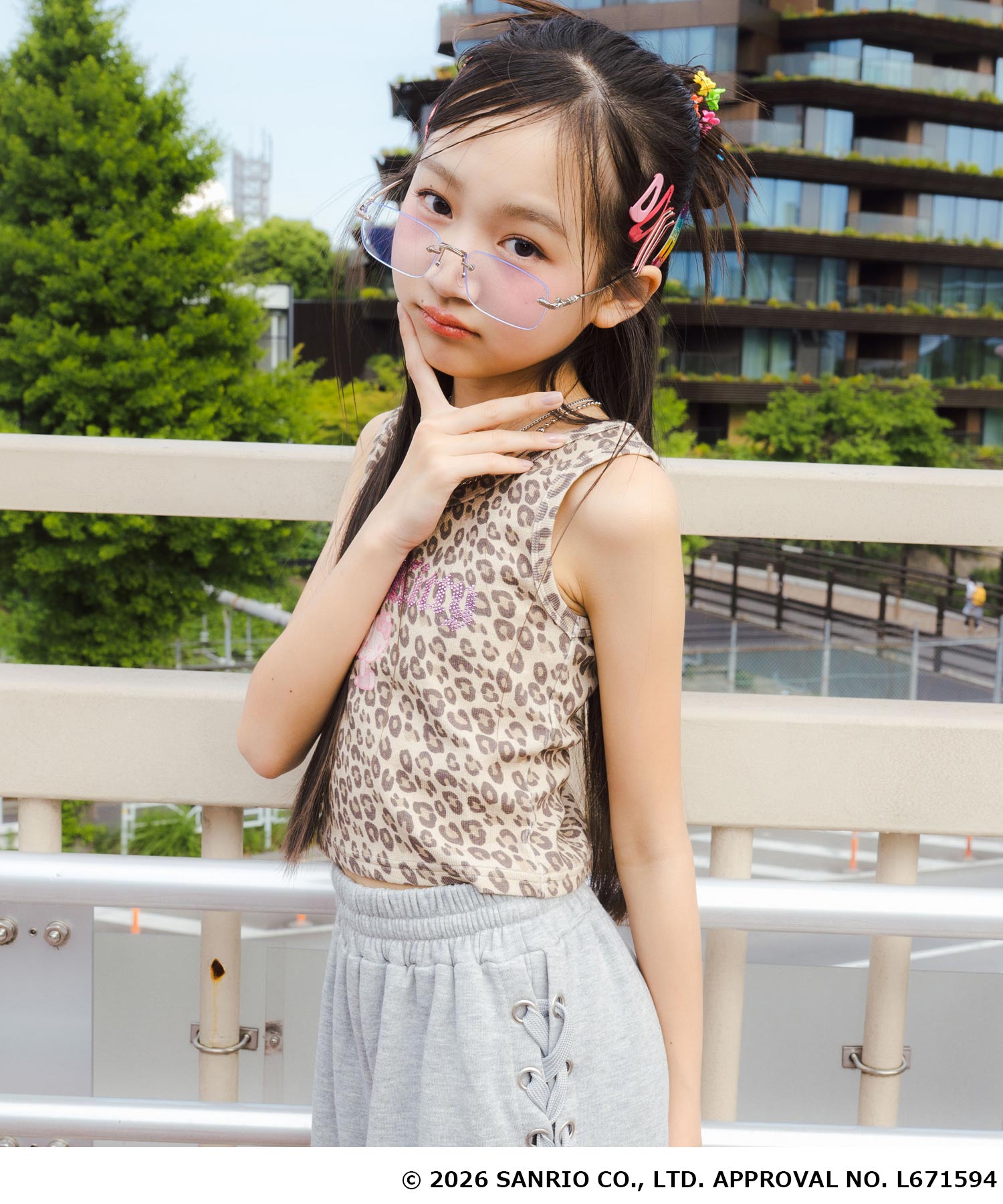 ベージュ(XSサイズ着用/身長：約143cm)
