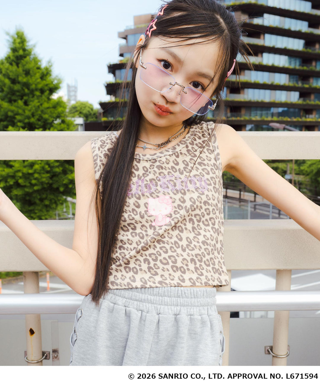 ベージュ(XSサイズ着用/身長：約143cm)