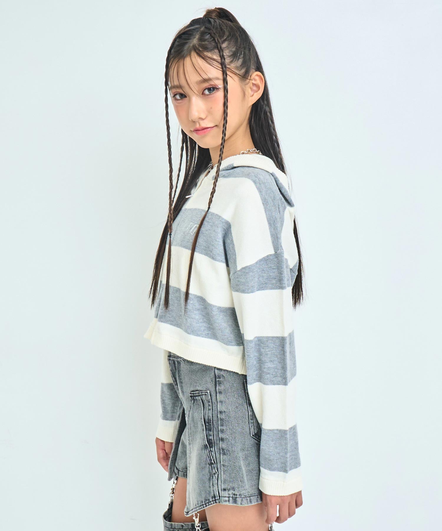ライトグレー/148cm(Sサイズ着用)