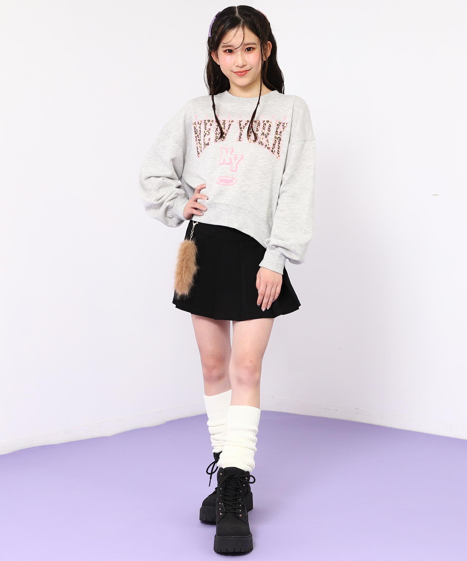 ライトグレー/148cm(Sサイズ着用)