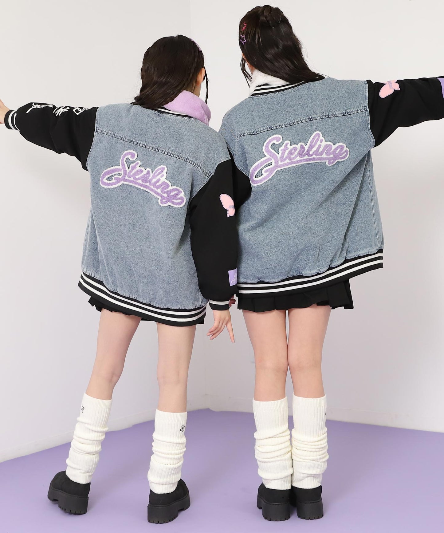 ベージュ/148cm(Sサイズ着用)、ブラック【WEB限定】/150cm(Mサイズ着用)