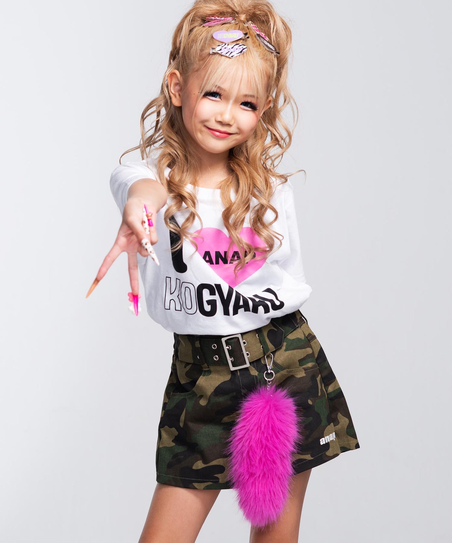 KOGYARU×ANAP シッポファーチャーム 919-7828