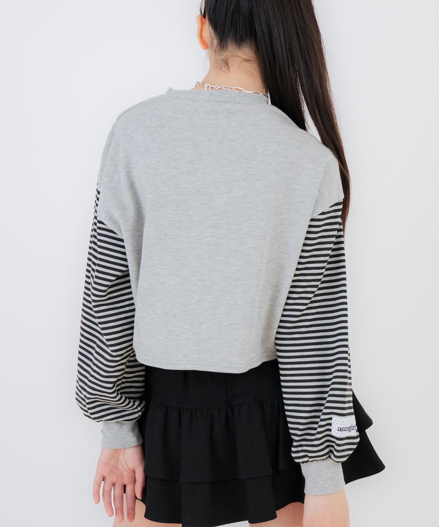 ランダムワッペン 前シャーリング スウェット 913-7880