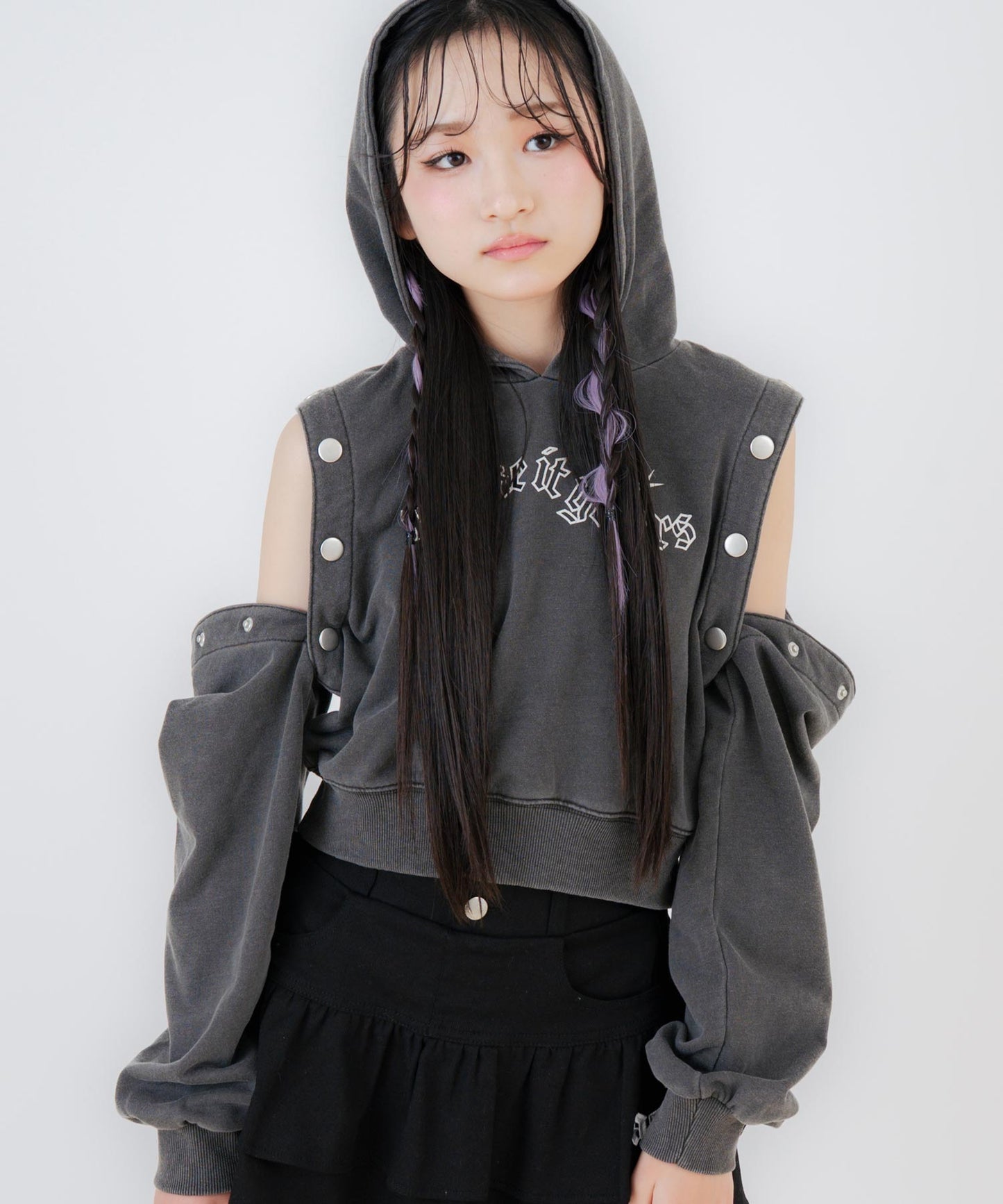 アッシュブラック/150cm(Sサイズ着用)