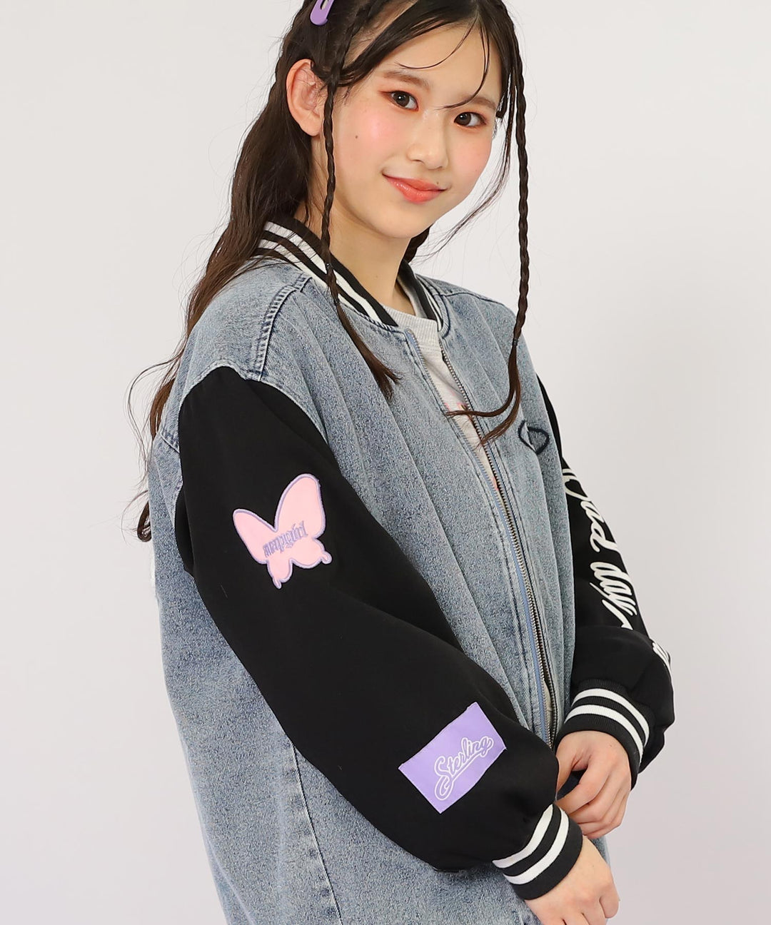 ブルー/148cm(Sサイズ着用)