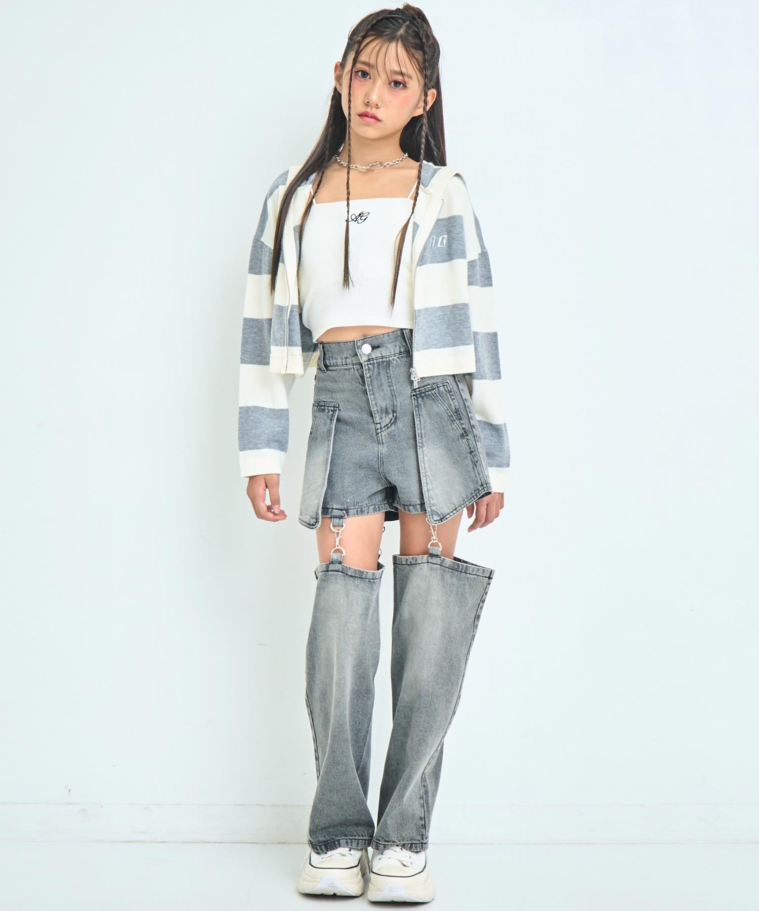 ライトグレー/148cm(Sサイズ着用)
