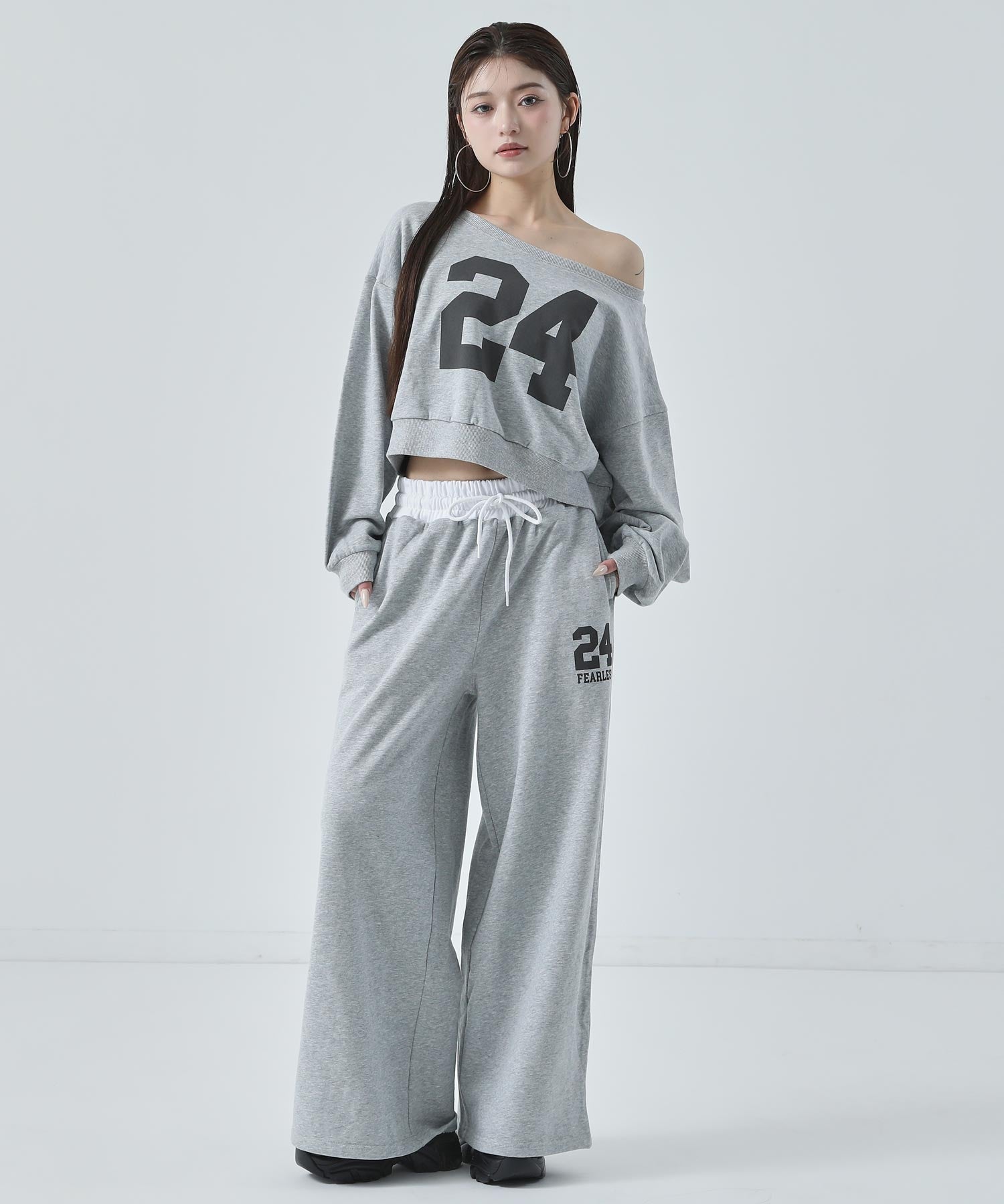 ナンバリング バイカラー スウェット セットアップ 798-9522 – ANAP