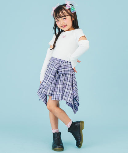 ネイビー(130サイズ着用/身長：約133cm)