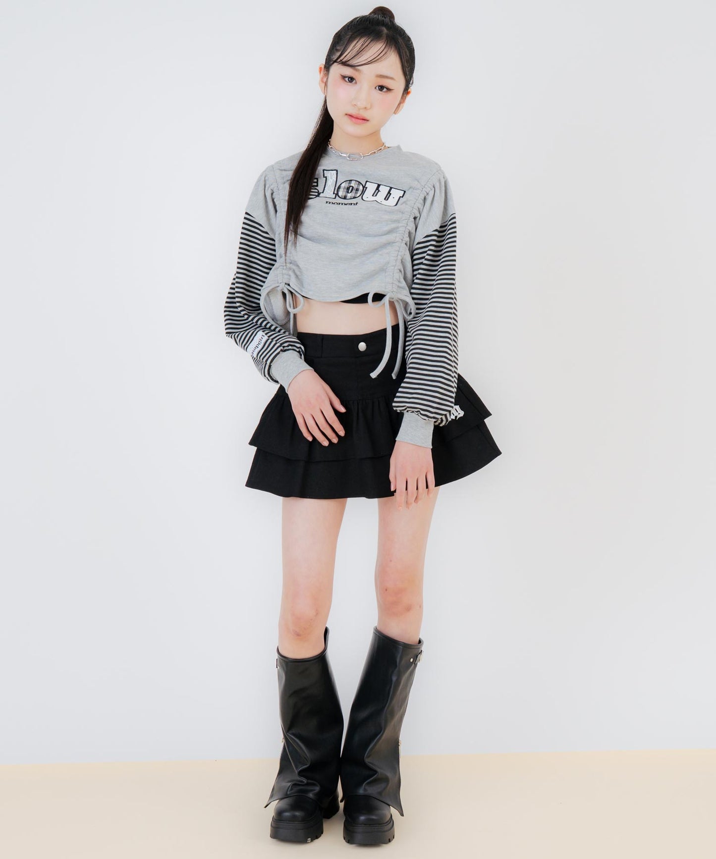 グレー/150cm(Sサイズ着用)