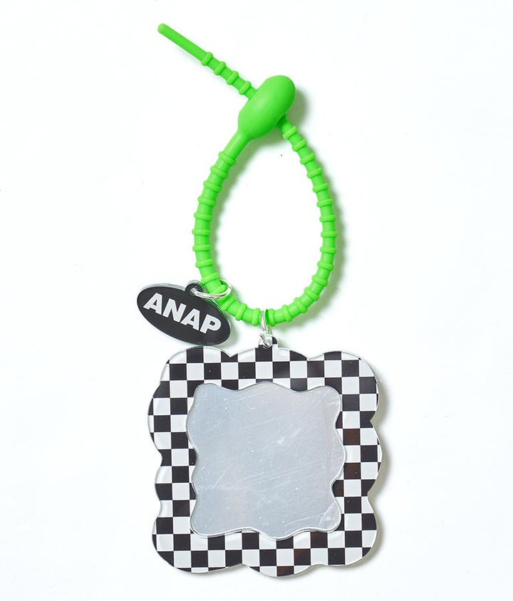 ANAP ロゴ アクリル ミラー キーホルダー  799-8848