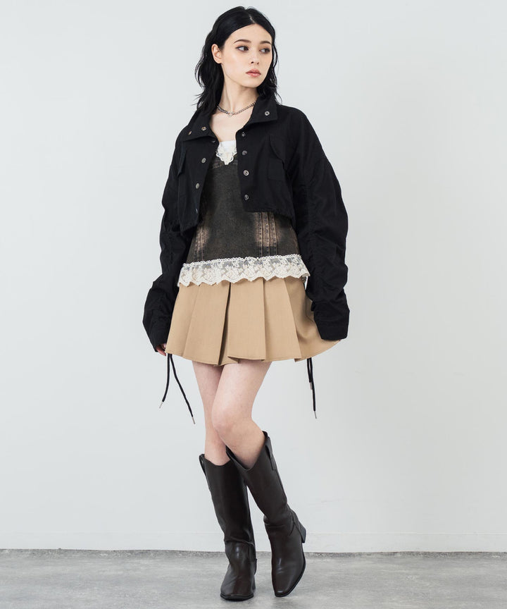 ベージュ/163cm
