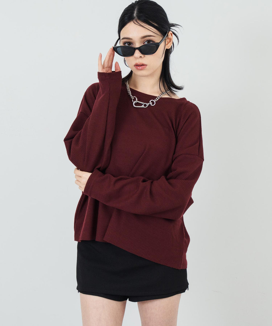 インパンツ付き ミニ スカート 151-5728
