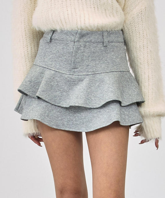 ティアード インパン付き ミニ スカート 151-5985