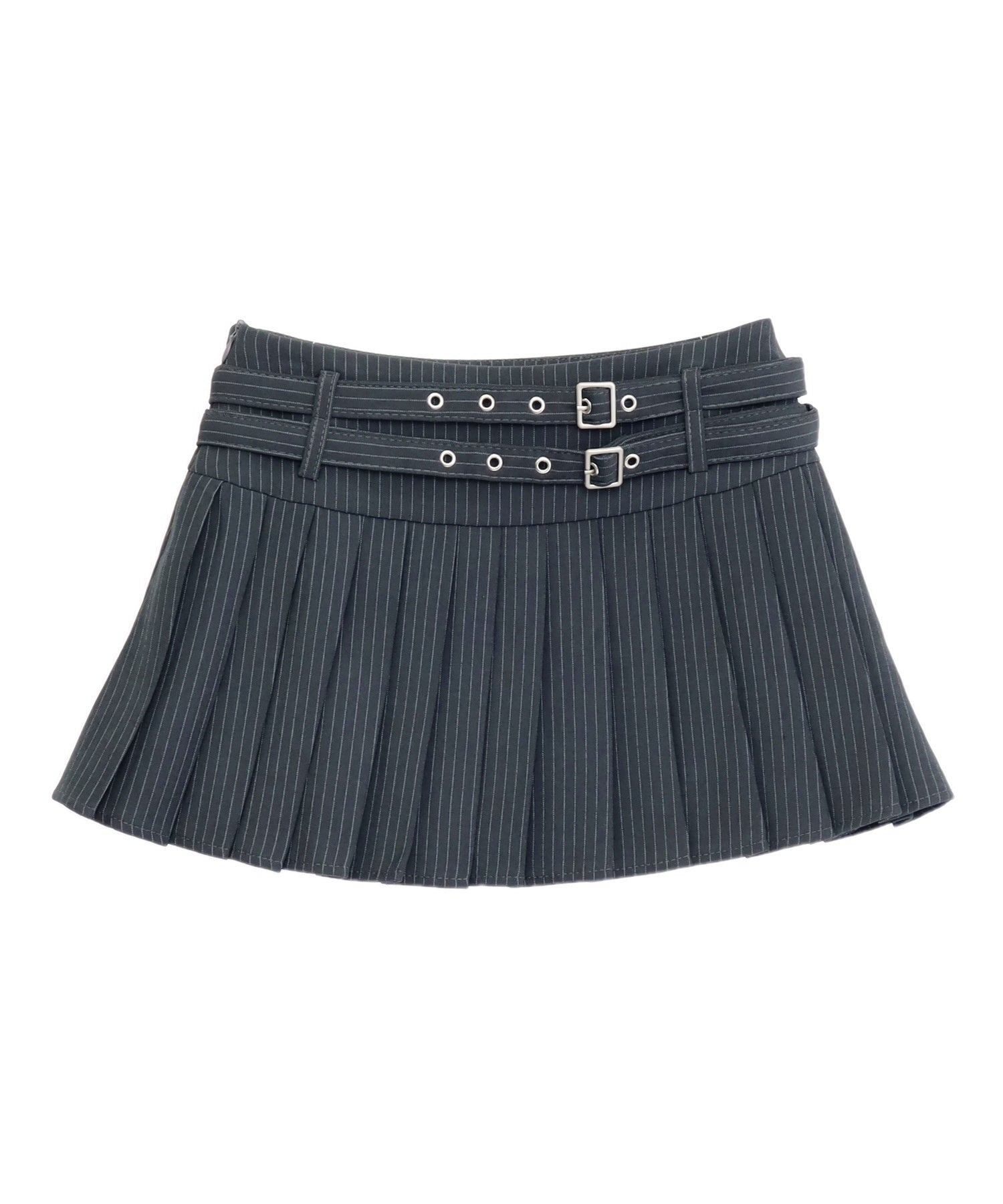 ダブルベルト インパン付き プリーツ ミニスカート 151-6053 – ANAP