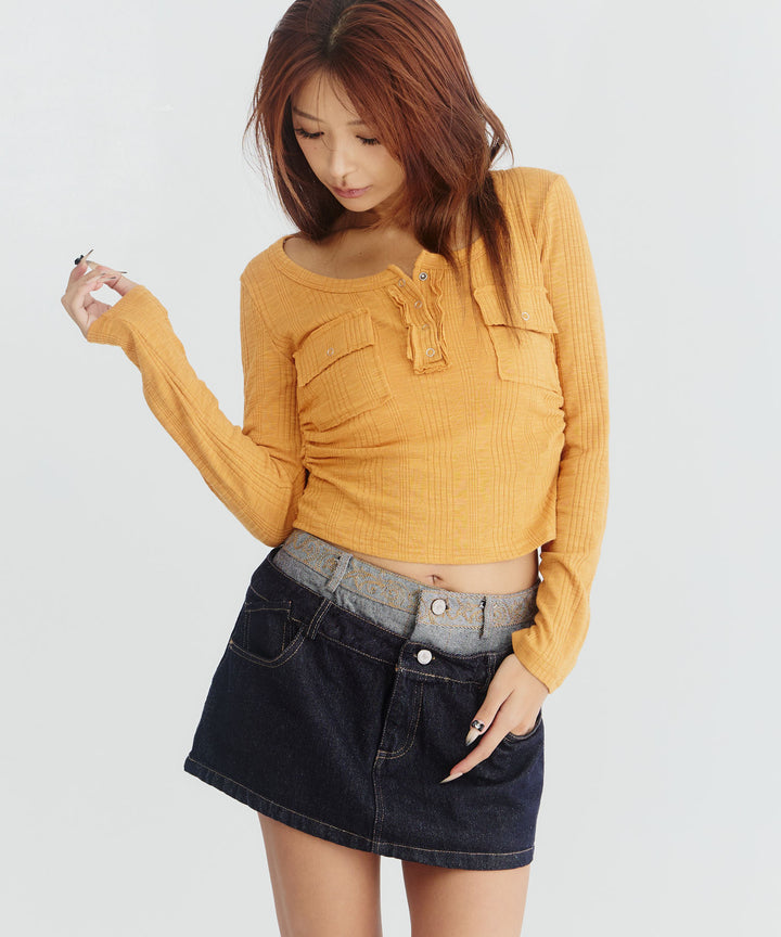 ブルー(身長：約169cm)