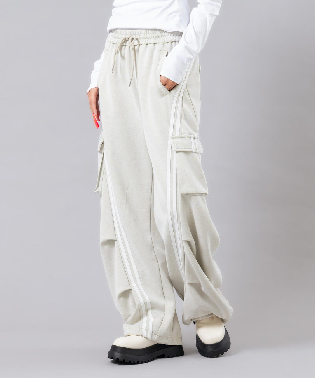 (新色)オリーブ(身長：約169cm)