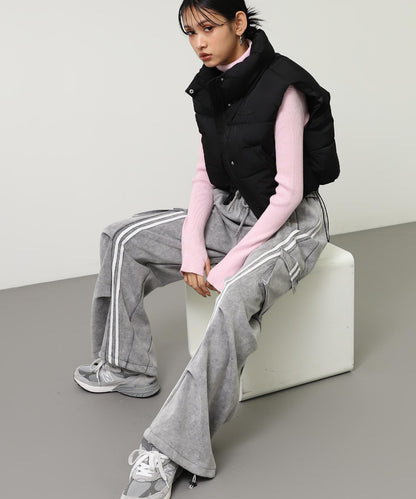 ウォッシュ加工 ライン スウェット カーゴパンツ 152-5807