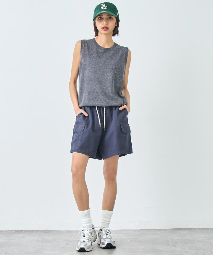 コットン カーゴ ショートパンツ 152-5832