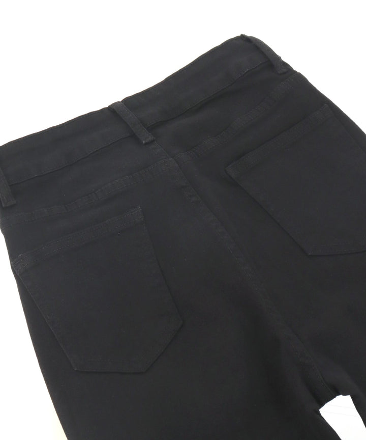 レイヤード風 デニム フレア パンツ 152-5835