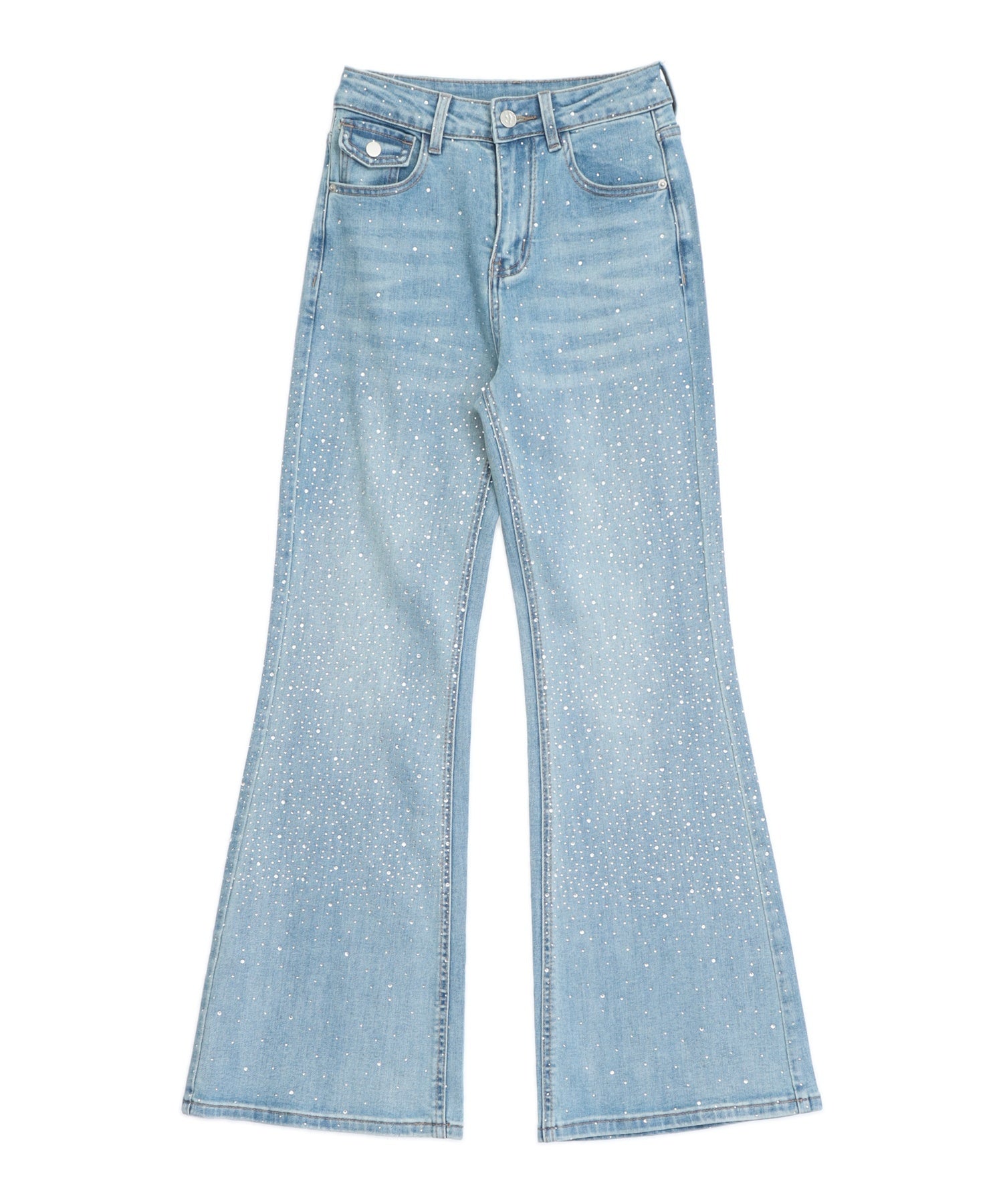 ラインストーン フレア デニムパンツ 152-6054 – ANAP オンラインショップ