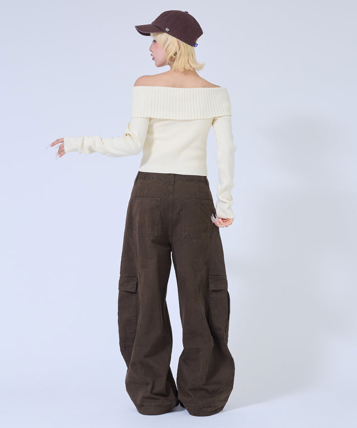ブラウン(身長：約158cm)