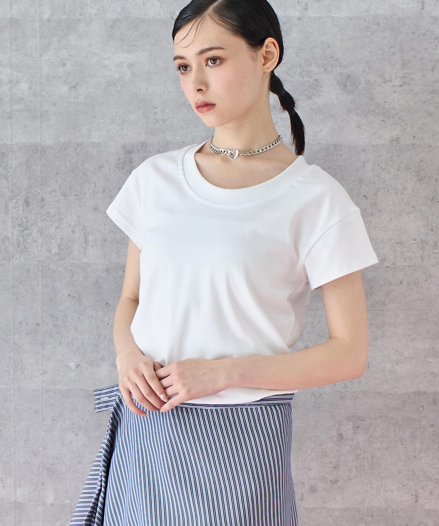 シンプル ノーマル Tシャツ 153-5752