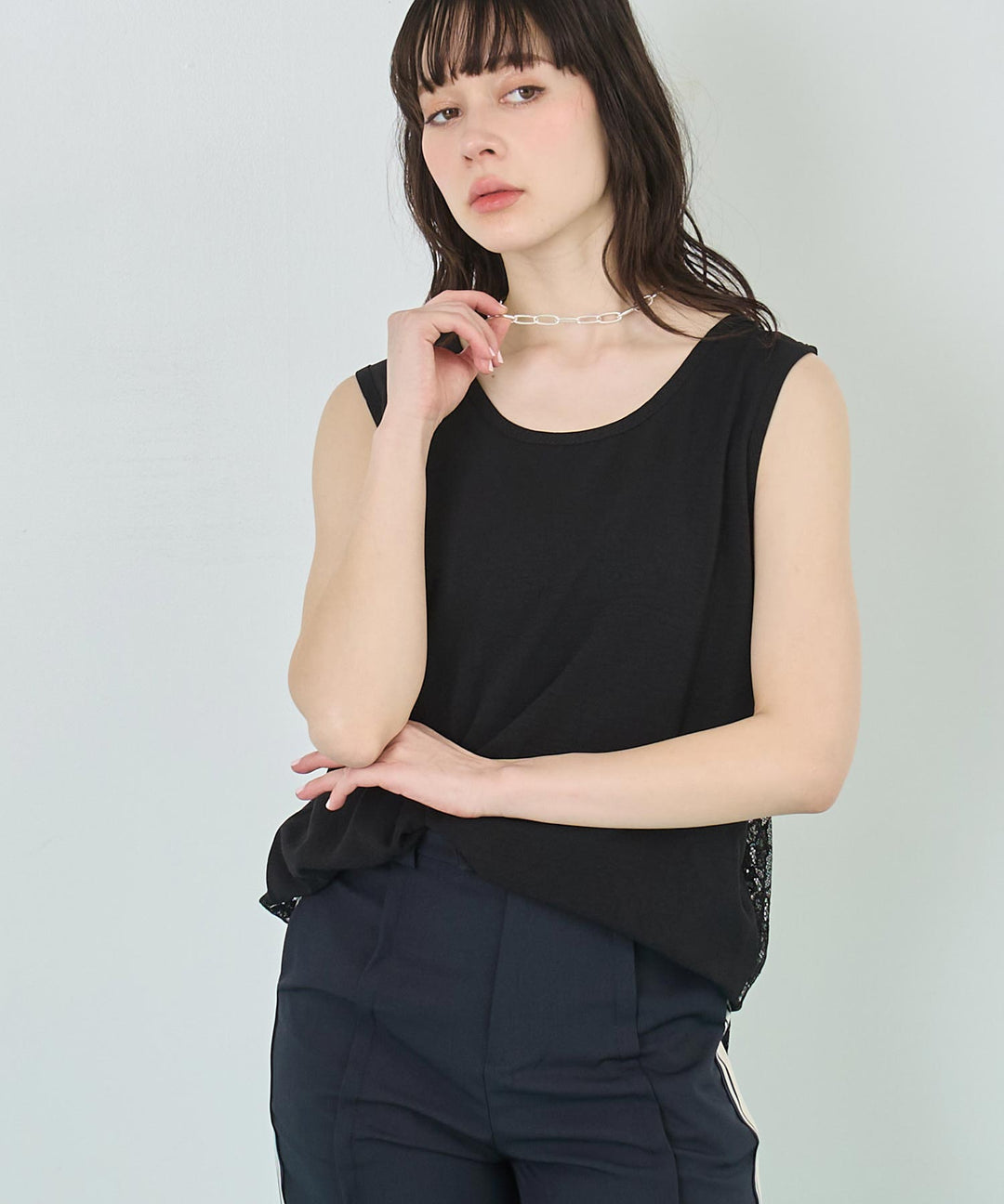 バックレース タンクトップ 153-5754