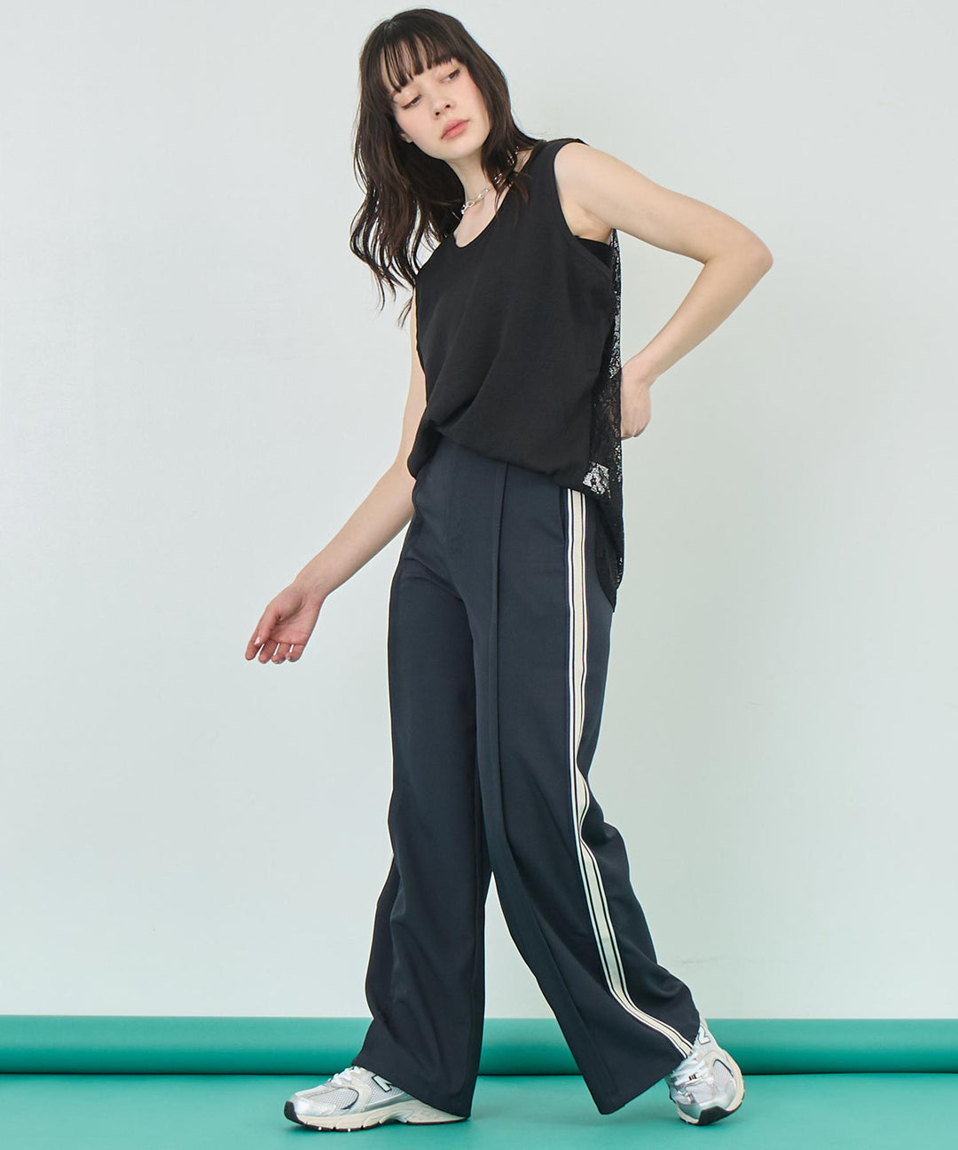 バックレース タンクトップ 153-5754