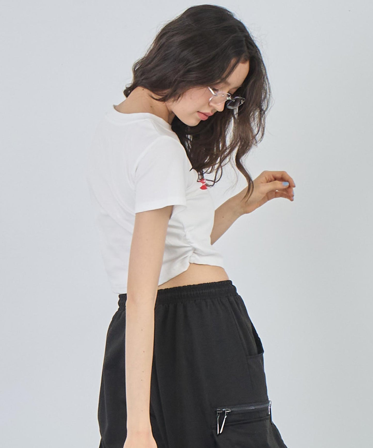 ウエスト シャーリング ロゴ Tシャツ 153-5777