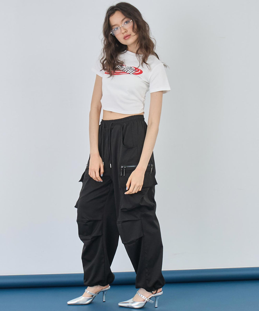ウエスト シャーリング ロゴ Tシャツ 153-5777