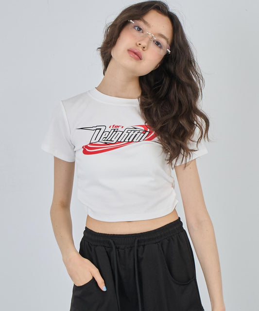 ウエスト シャーリング ロゴ Tシャツ 153-5777