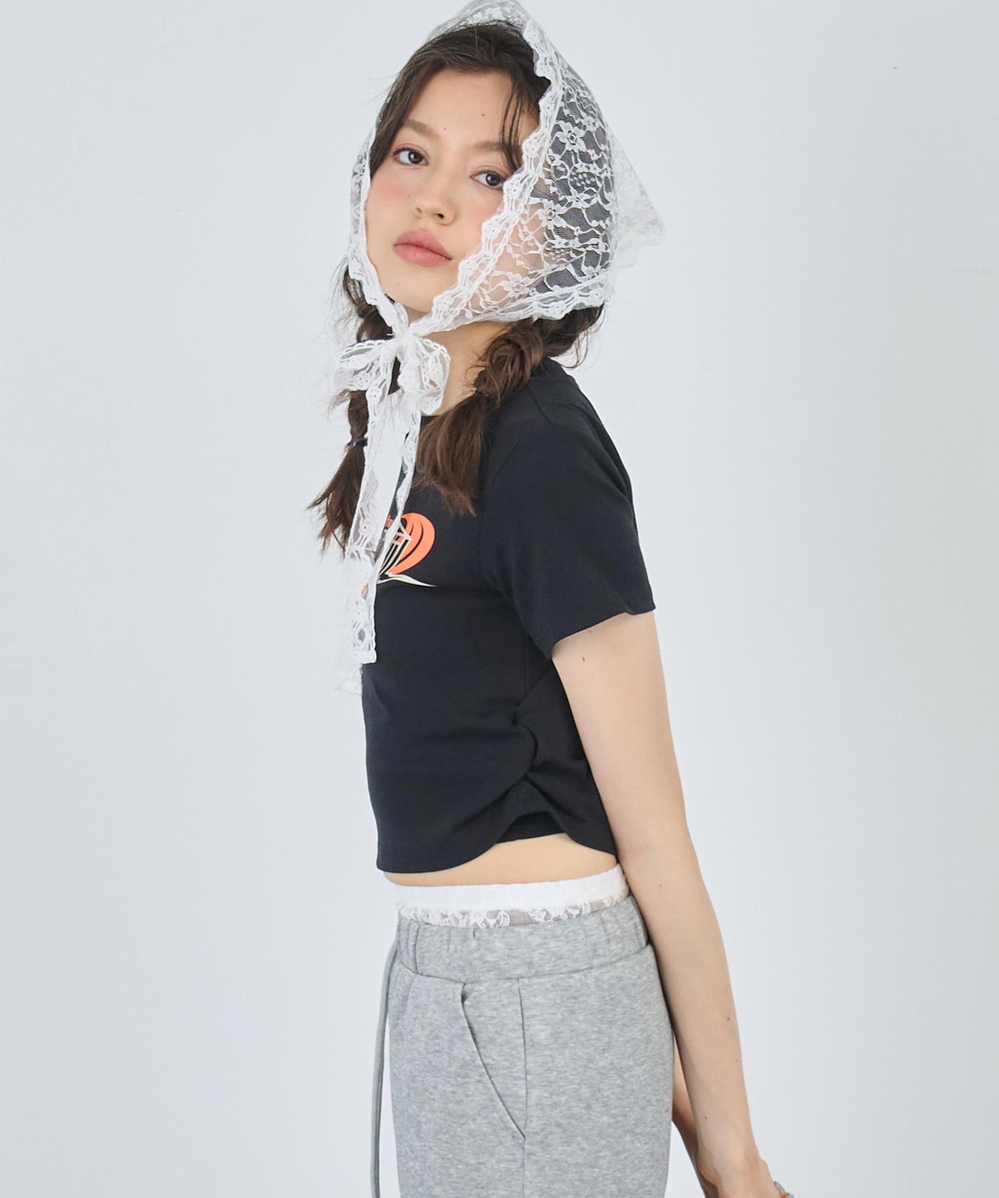 ウエスト シャーリング ロゴ Tシャツ 153-5777
