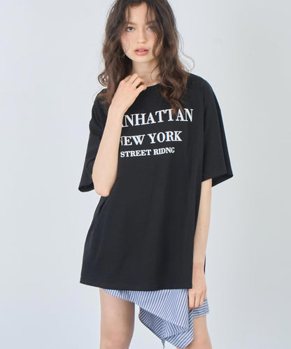 マンハッタン ロゴ Tシャツ 153-5780