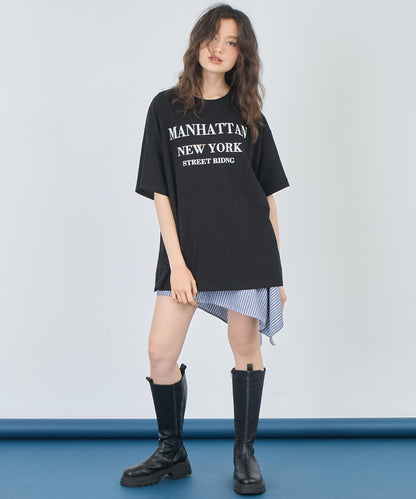 マンハッタン ロゴ Tシャツ 153-5780