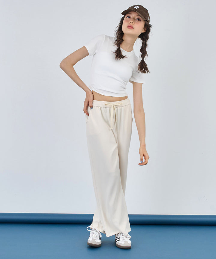 バック ギャザー Tシャツ トップス 153-5781